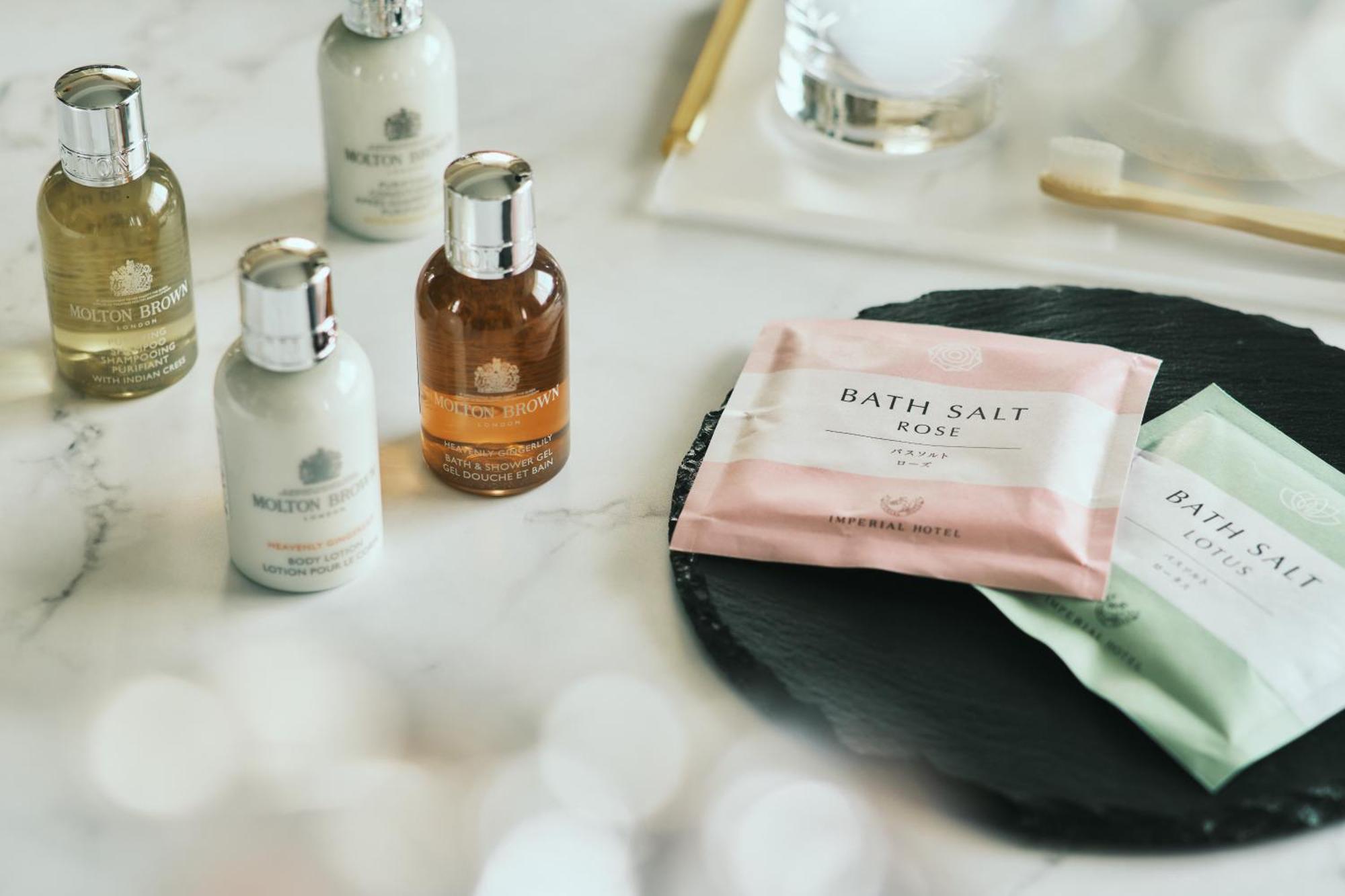 Imperial Hotel Tóquio Exterior foto The White Company toiletries